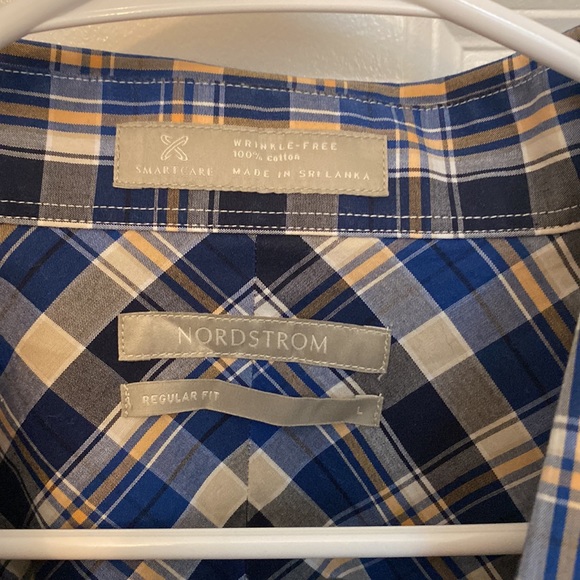 Nordstrom Men’s Regular Fit Button Down Dress Shirt - Picture 3 of 9